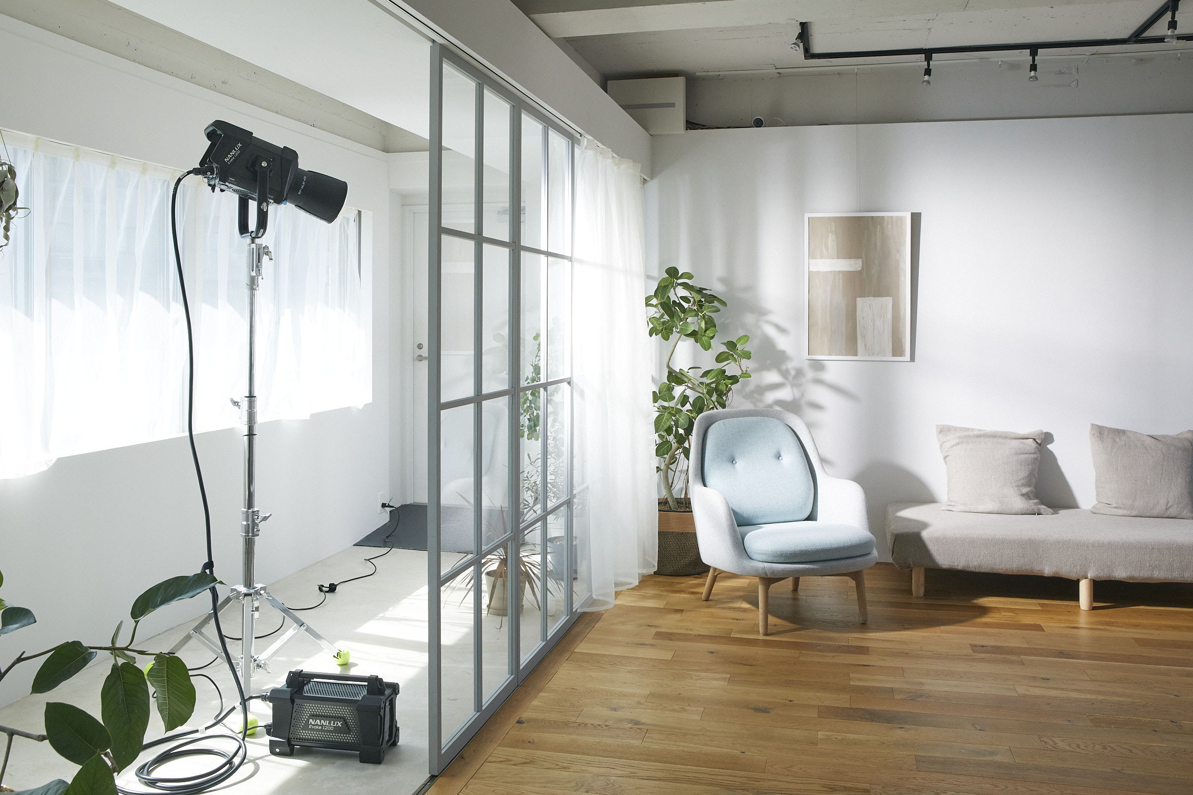 自然光　ハウススタジオ　aL/Right STUDIO.　ライティング機材無料　東京　世田谷　撮影