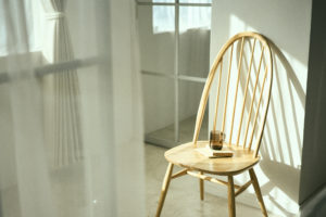 自然光ハウススタジオ 撮影用　aL/Right STUDIO.アーコール　クエーカーチェア 生活シーン 名作家具